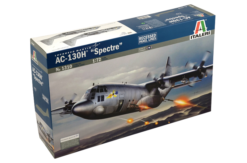 

Сборная модель Italeri 1/72 Ac-130h Spectre 1310