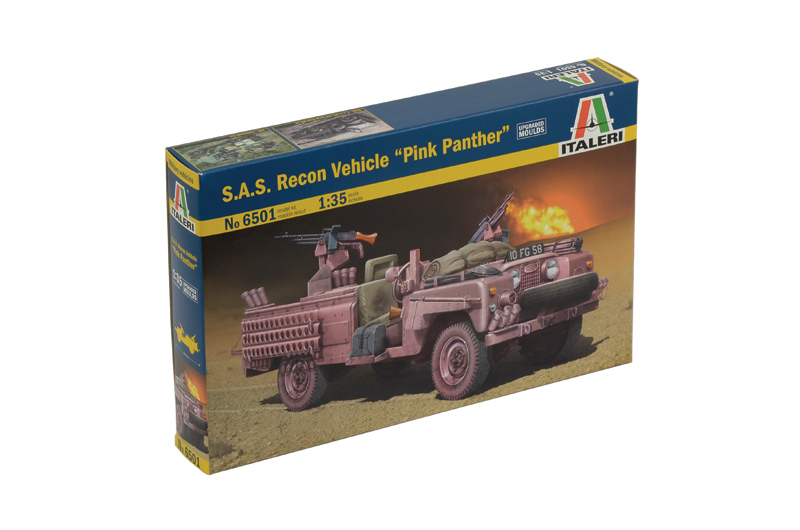 фото Сборная модель italeri 1/35 s.a.s. recon vehicle 6501