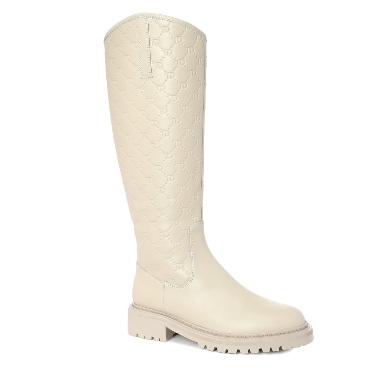 

Сапоги женские Tendance LT285T-9161 бежевые 36 EU, Бежевый, LT285T-9161