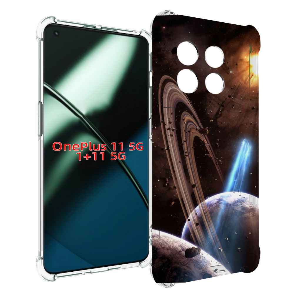 

Чехол MyPads сатурн в космосе для OnePlus 11, Прозрачный, Tocco
