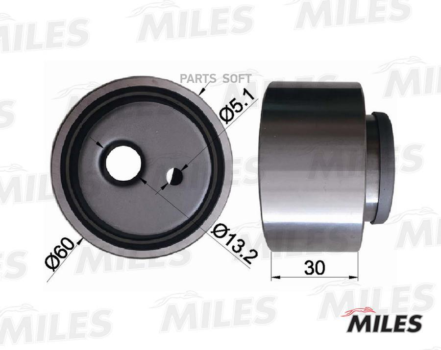 

MILES AG01004 Натяжитель ремня ГРМ CITROEN/PEUGEOT/FIAT 1.9D/2.0D AG01004