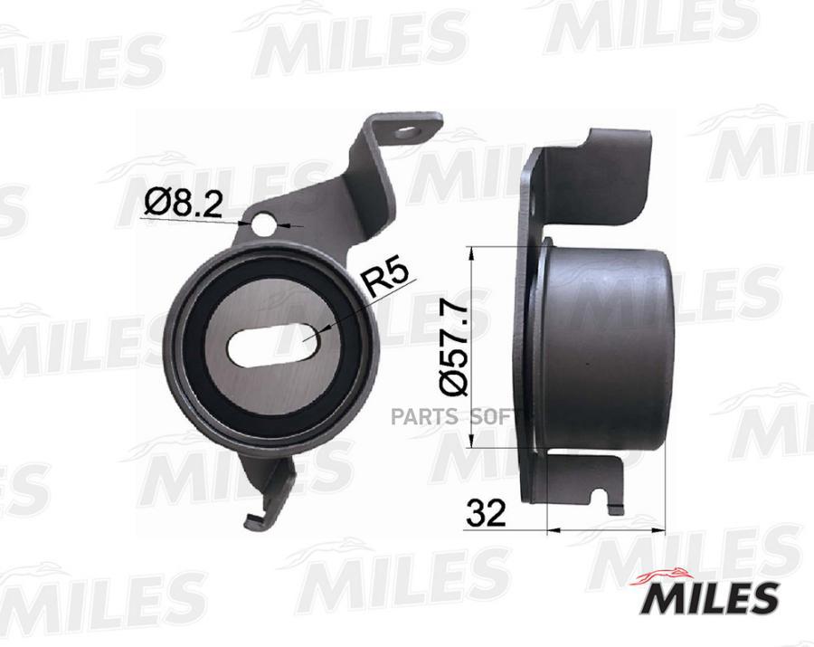 

MILES AG02049 Ролик ремня ГРМ MITSUBISHI CARISMA 1.6/1.8 95-06 (INA 531034720) AG02049