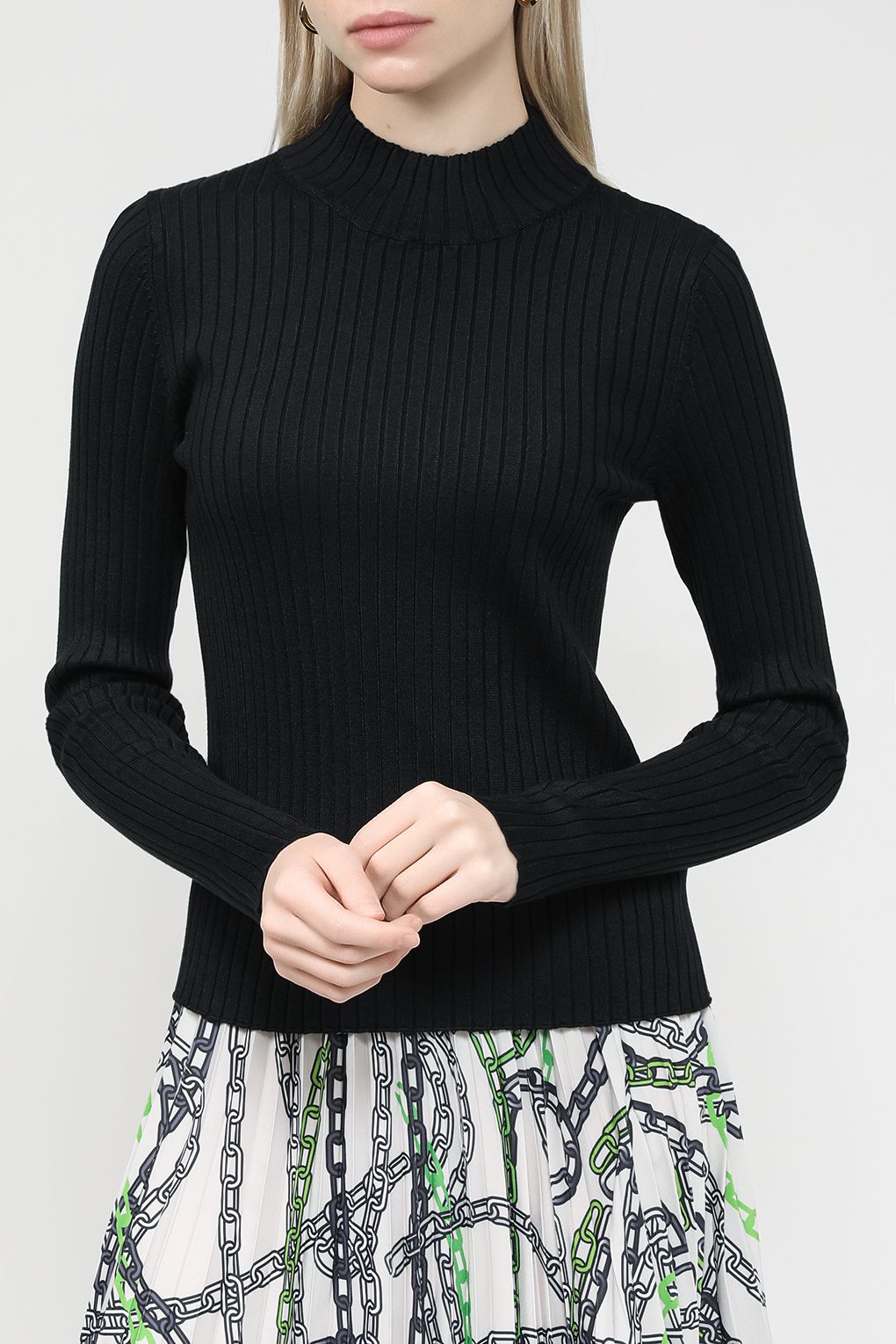 

Водолазка женская Esprit Casual 083EE1I306 черная XL, Черный, 083EE1I306