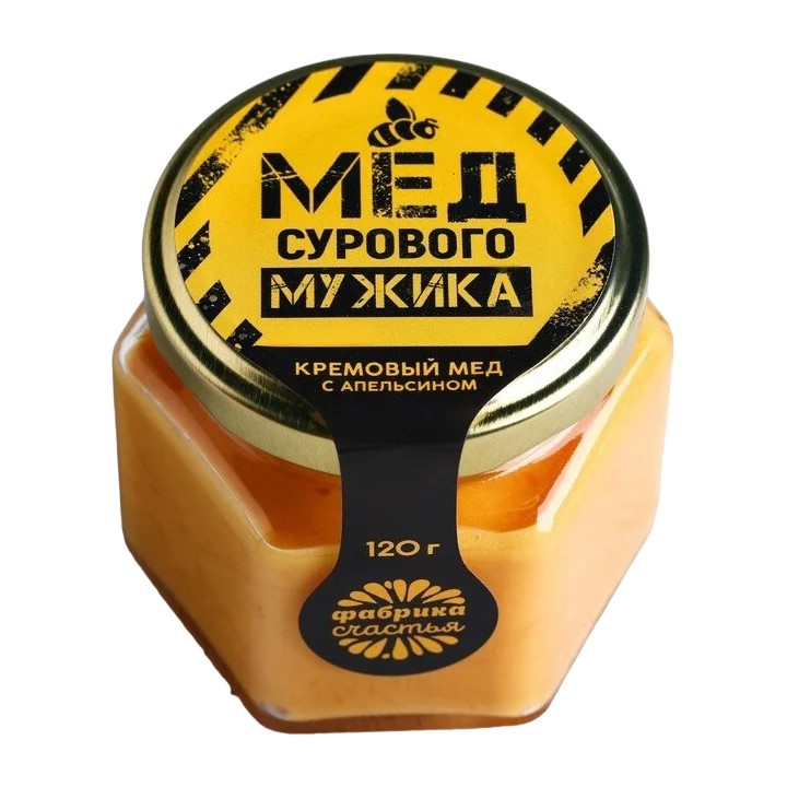 

Крем-мед Мед мужика: с апельсином, 120 г