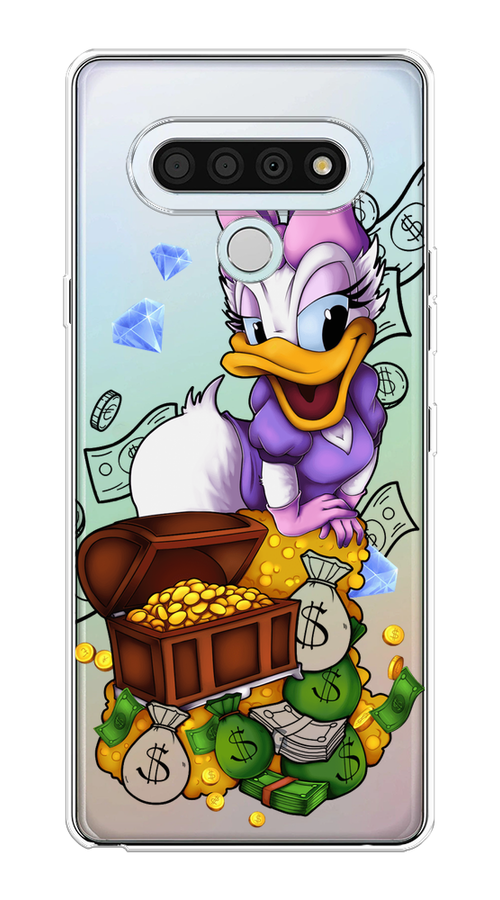 

Чехол на LG Stylo 6 "Rich Daisy Duck", Коричневый;белый;фиолетовый, 84550-6