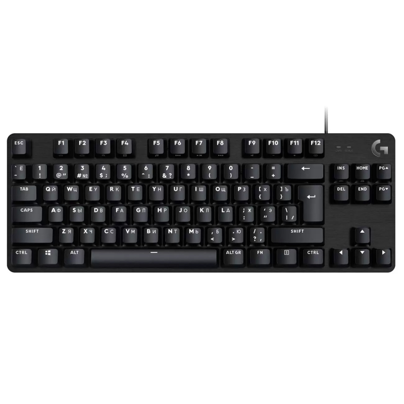 Проводная игровая клавиатура Logitech G413 TKL Black (920-010447)