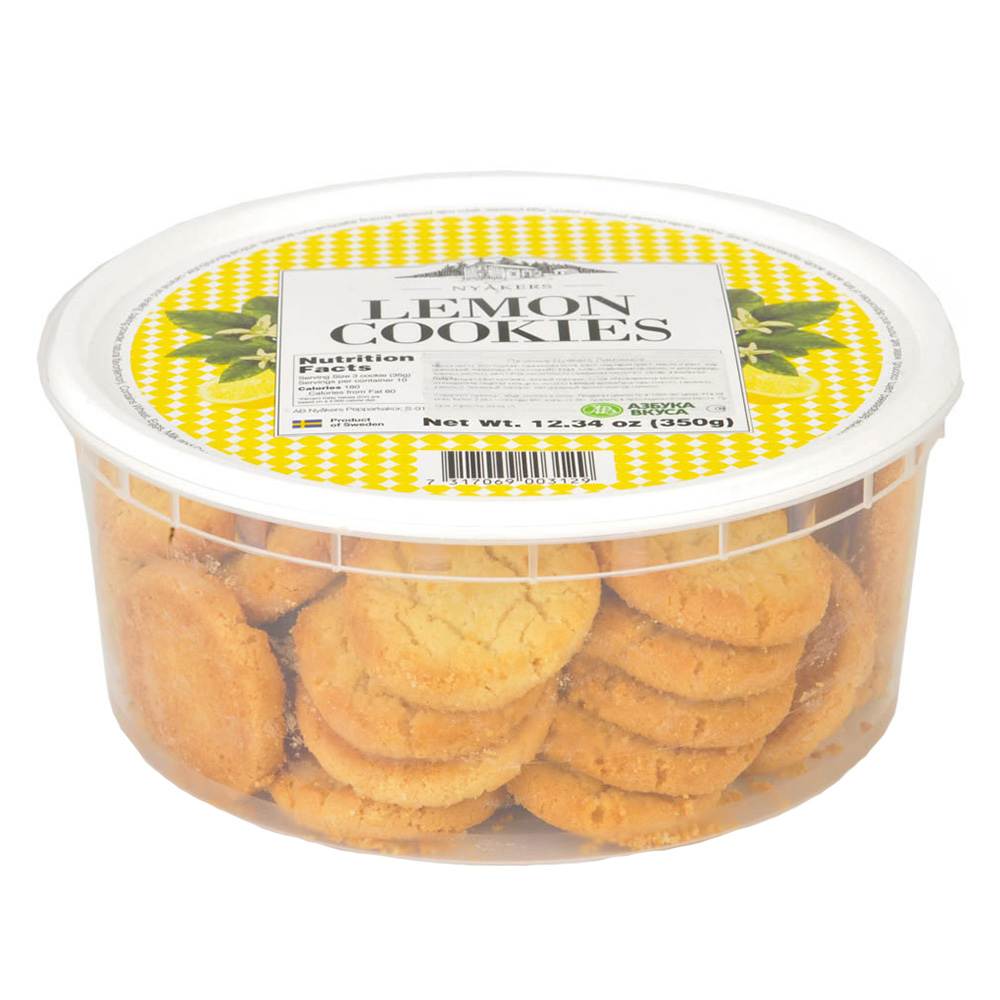 Печенье Nyakers лимонное 350 г