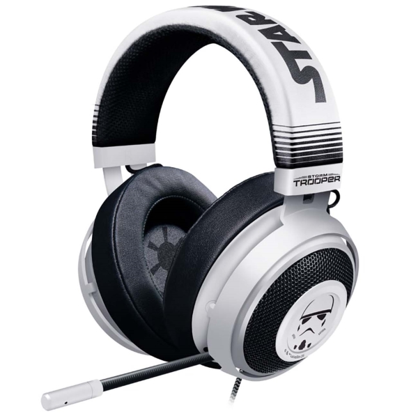 фото Игровая гарнитура razer kraken stormtrooper edition white/black