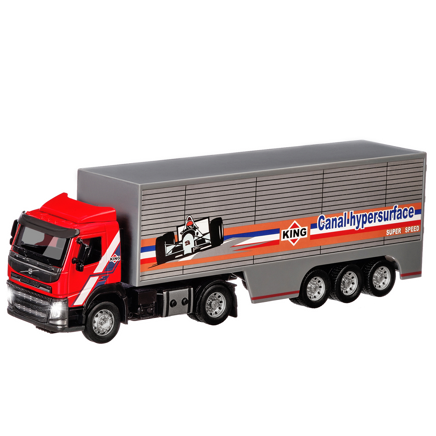 

Машинка Автопанорама цельнометаллическая (кузов и кабина) Volvo 1:50 JB1251180