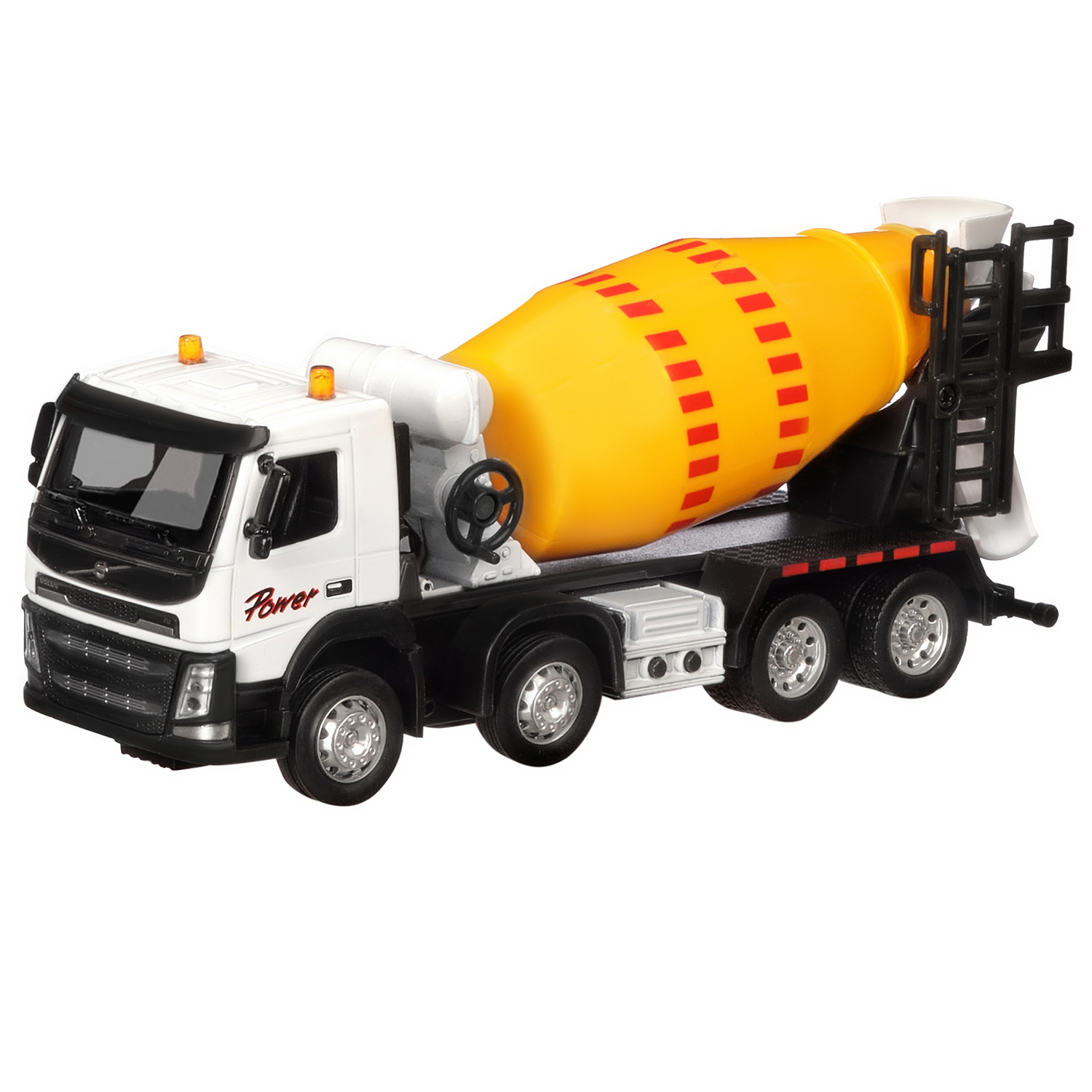 

Машинка Автопанорама цельнометаллическая Volvo бетономешалка 1:50 JB1251188