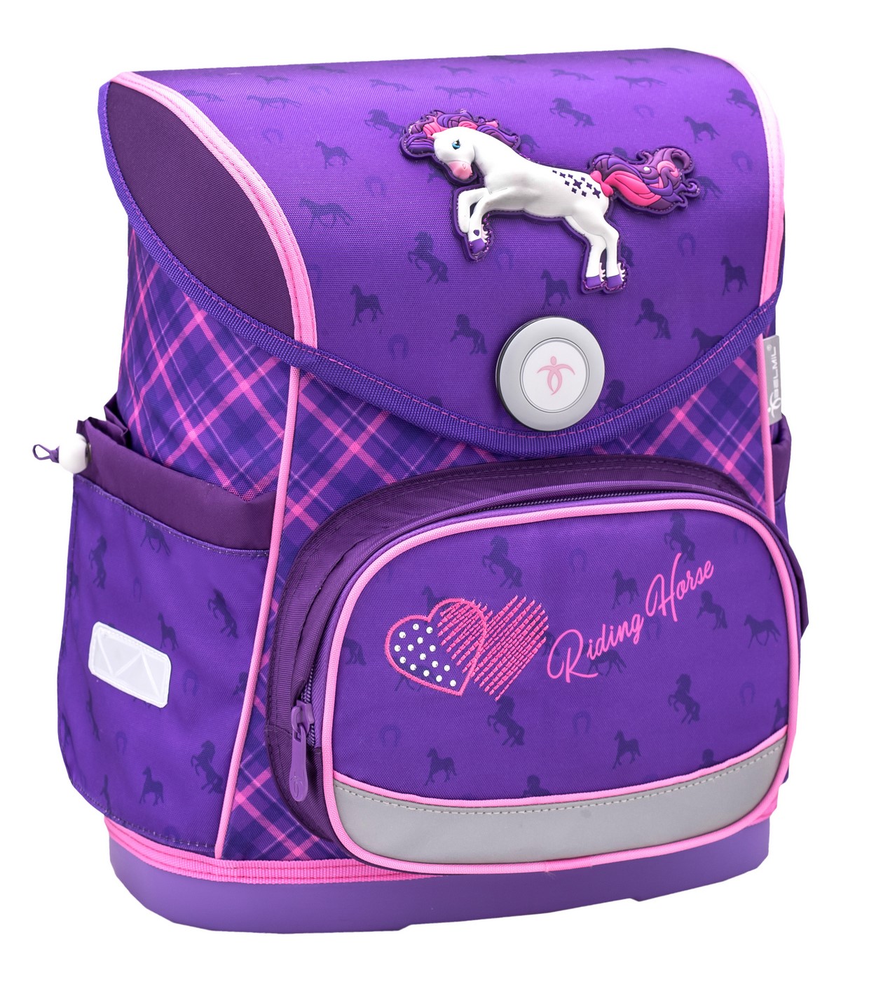 

Ранец детский Belmil Compact - Horse Purple