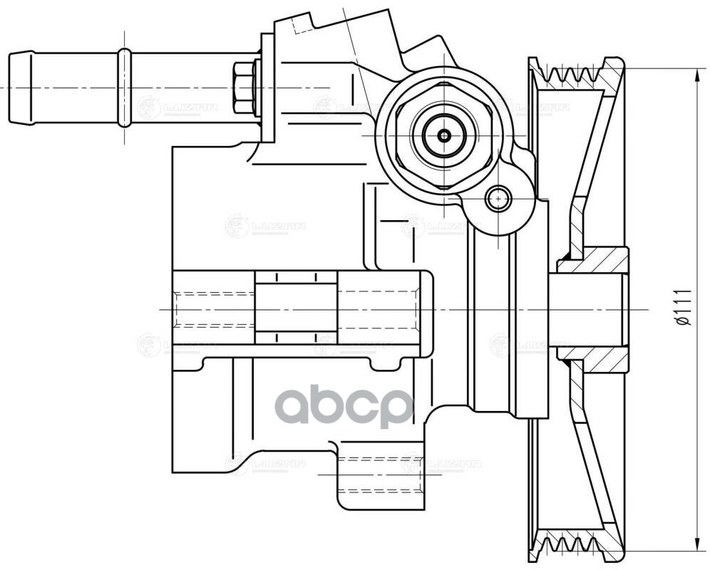 

Насос Гур Daewoo Gentra (13-) 1.5I LUZAR арт. LPS 0515