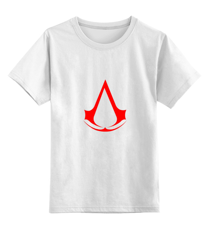 Футболка детская Printio Assassins creed (logo) цв. белый р. 140