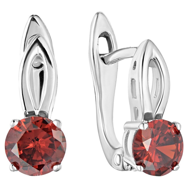 

Серьги из серебра с кристаллом ювелирным LAZURIT-ONLINE 8242AG, 8242AG