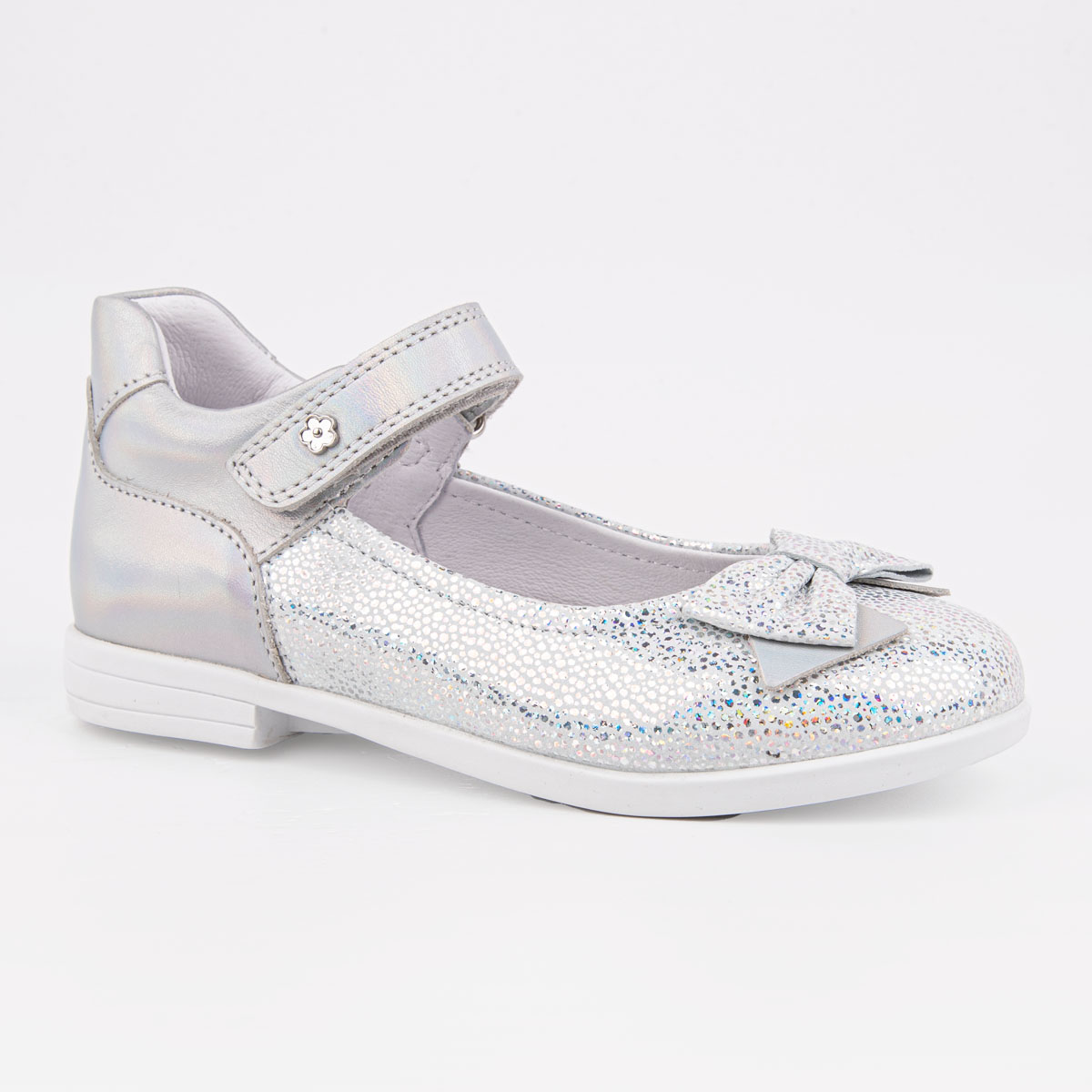 

Туфли для девочек Kapika 22790 цв. серебристый р. 27, 22790