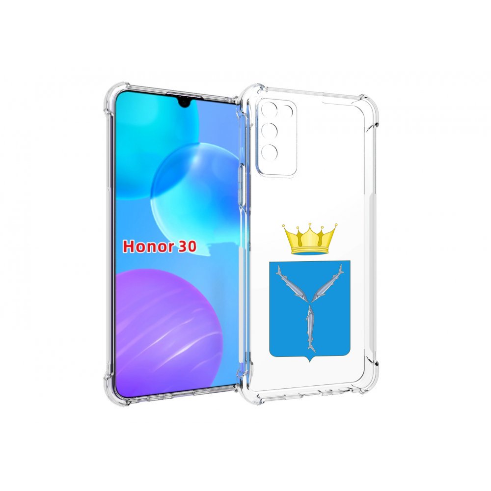 

Чехол MyPads герб-саратовская-область для Huawei Honor 30 Lite, Tocco