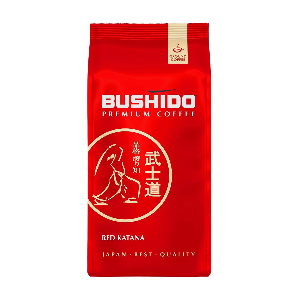 Кофе молотый Red Katana, кофе Бушидо, 227 г