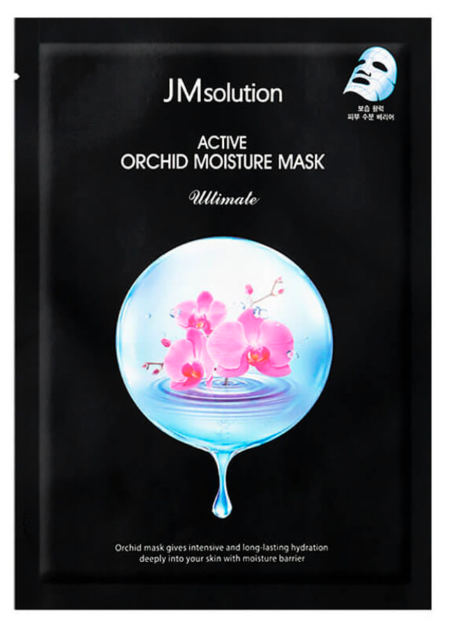 фото Маска jmsolution active orchid moisture mask ultimate для восстановления кожи 30 мл jm solution