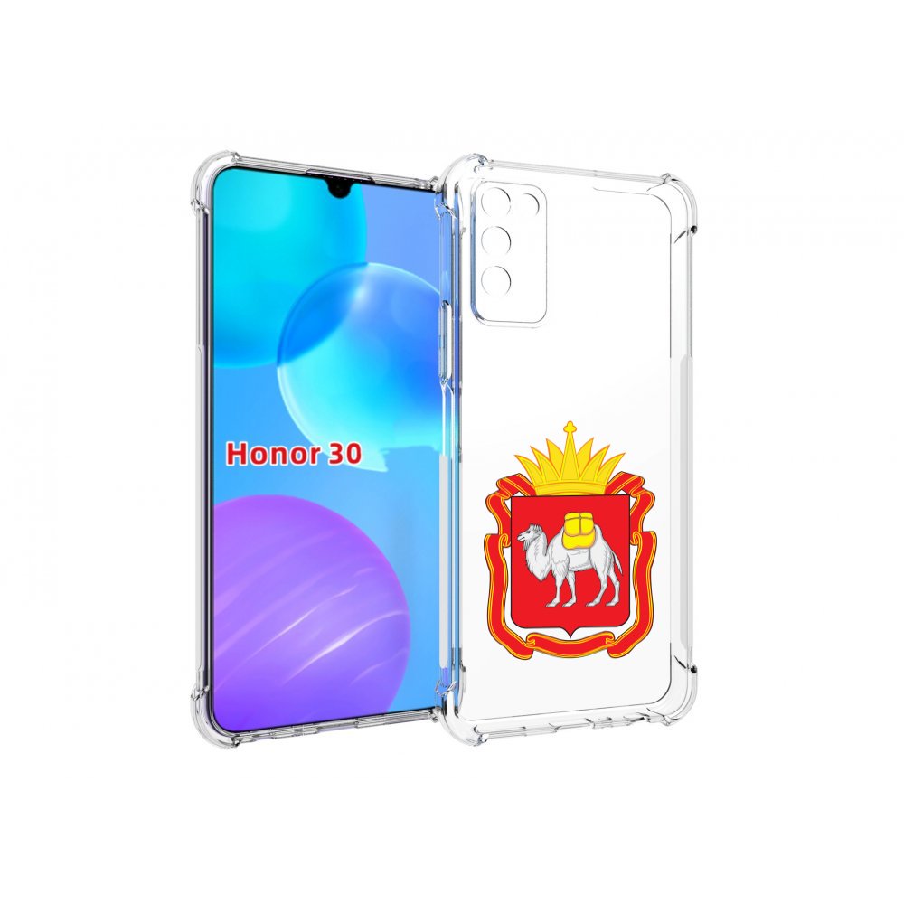 

Чехол MyPads герб-челябинская-область для Huawei Honor 30 Lite, Tocco