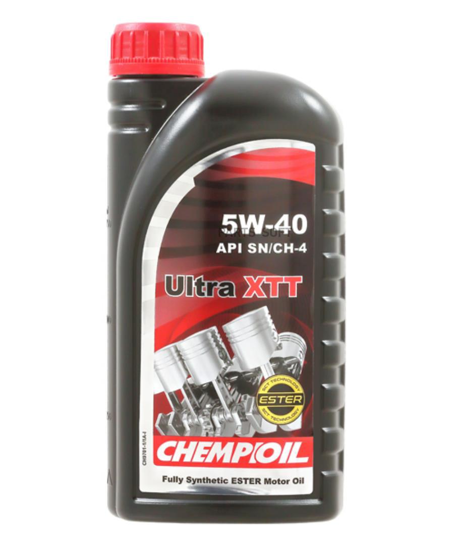 Моторное масло Chempioil синтетическое Ultra XTT SN/CF A3/B4 5W40 1л