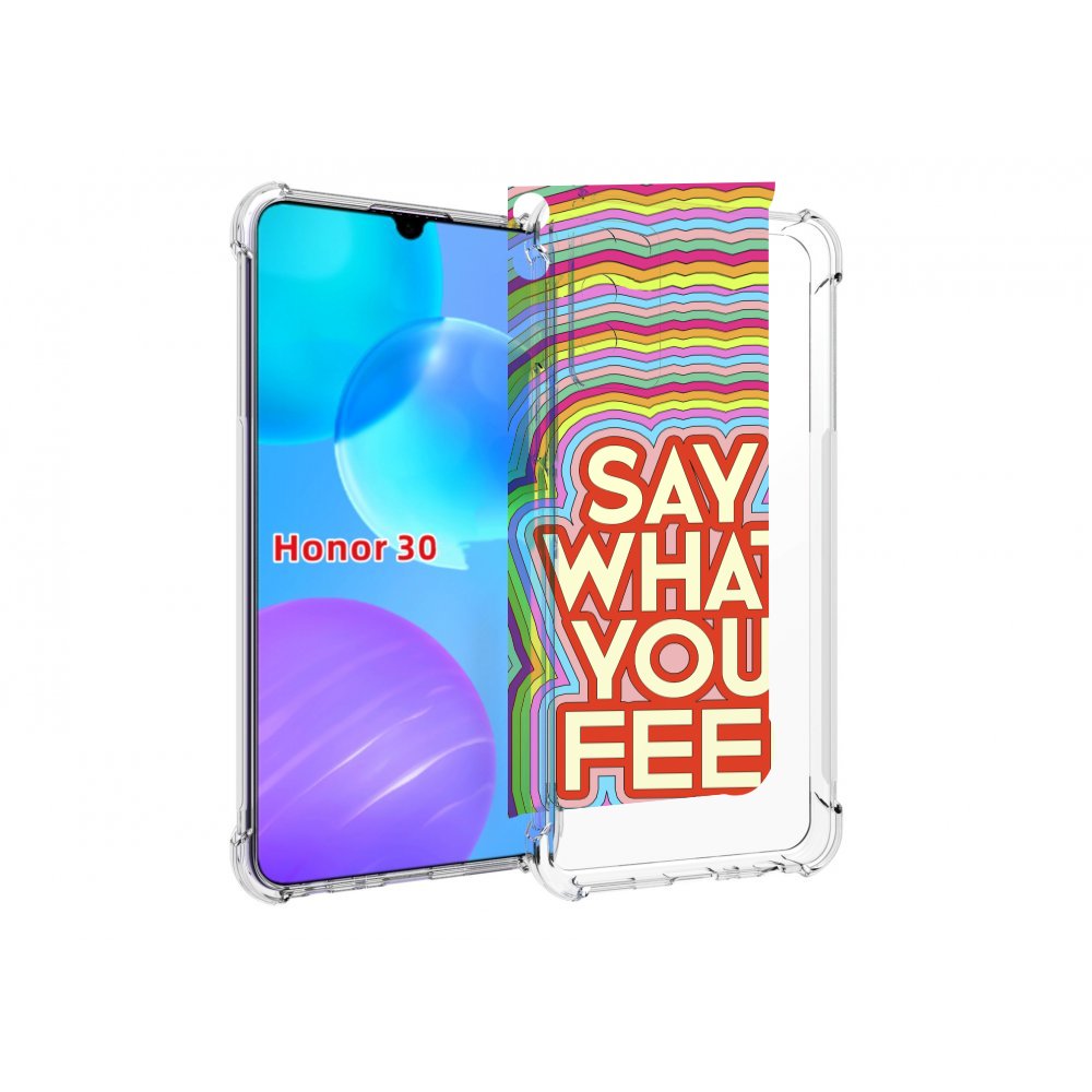

Чехол MyPads говори то что чувствуешь для Huawei Honor 30 Lite, Tocco