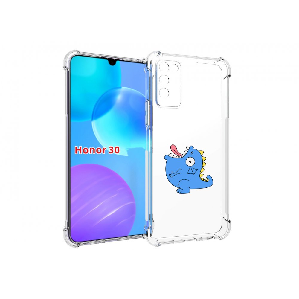 

Чехол MyPads голубая-рыбка для Huawei Honor 30 Lite, Tocco