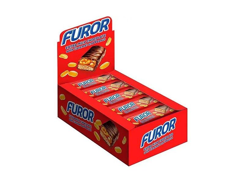 Шоколадный батончик Furor, 21 штука по 35 г