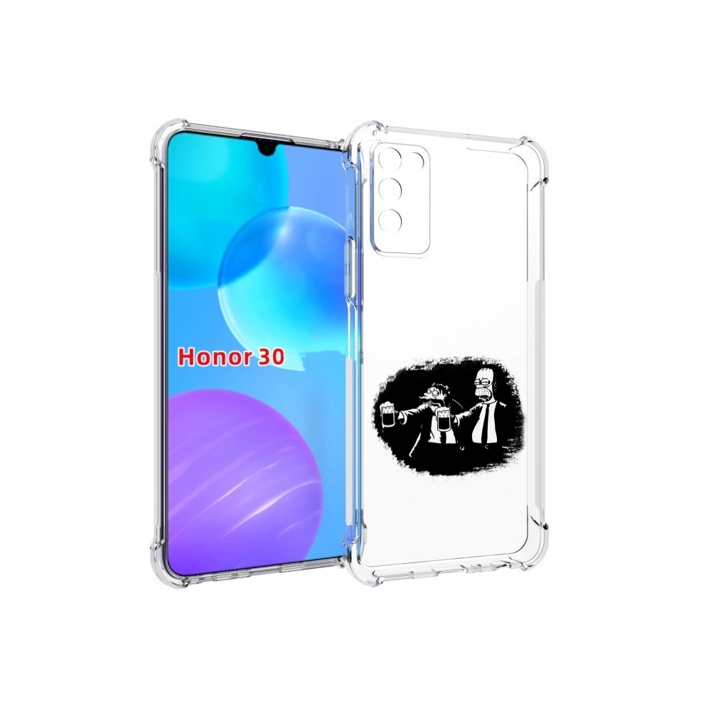 

Чехол MyPads гомер пьет для Huawei Honor 30 Lite, Tocco