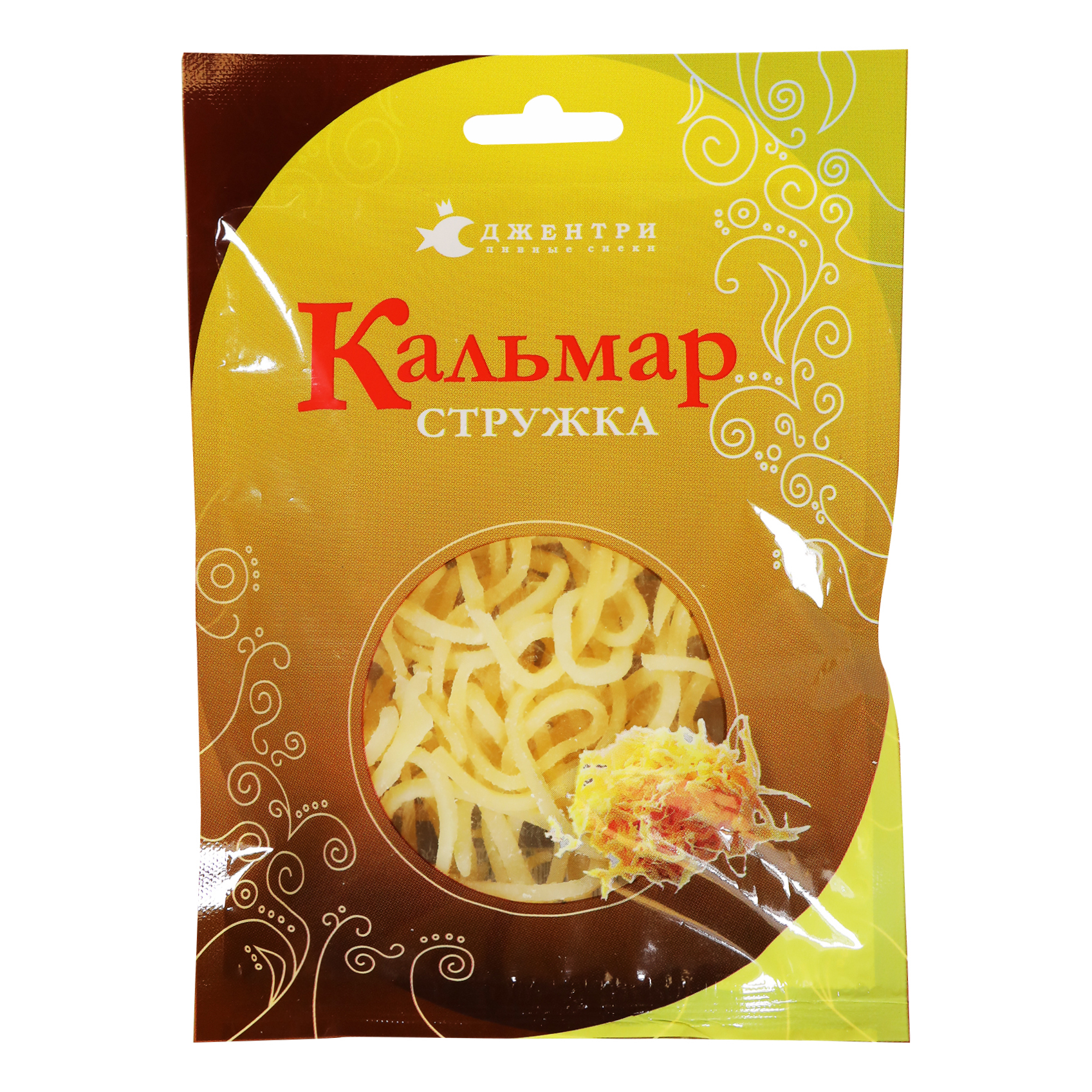 

Кальмар Джентри сушеный стружка 36 г