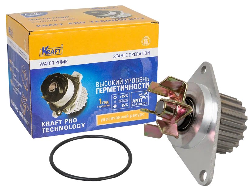 фото Насос водяной citroen c2 (03-), c3 (02-09) / peugeot 207 (06-12) 1.4 kraft