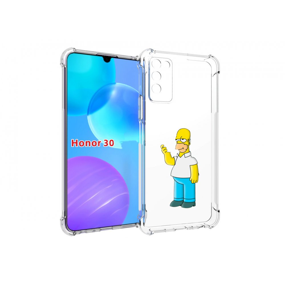 

Чехол MyPads гомер-симпсон для Huawei Honor 30 Lite, Tocco