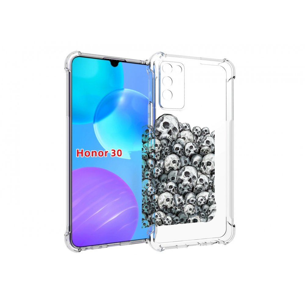

Чехол MyPads гора из черепов для Huawei Honor 30 Lite, Tocco