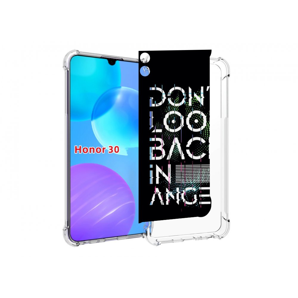

Чехол MyPads графический-текст для Huawei Honor 30 Lite, Tocco