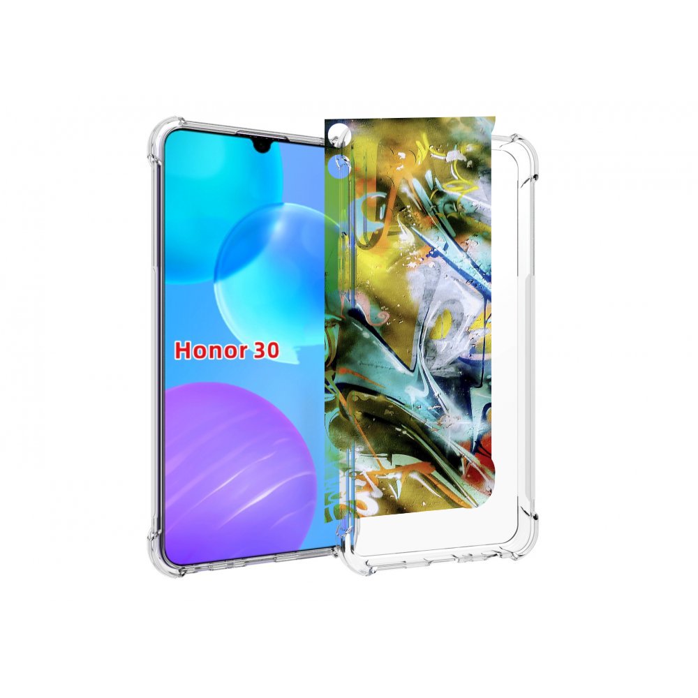

Чехол MyPads граффити-хаос для Huawei Honor 30 Lite, Tocco