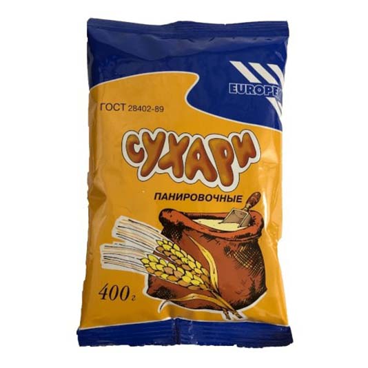 

Сухари Europek панировочные 400 г