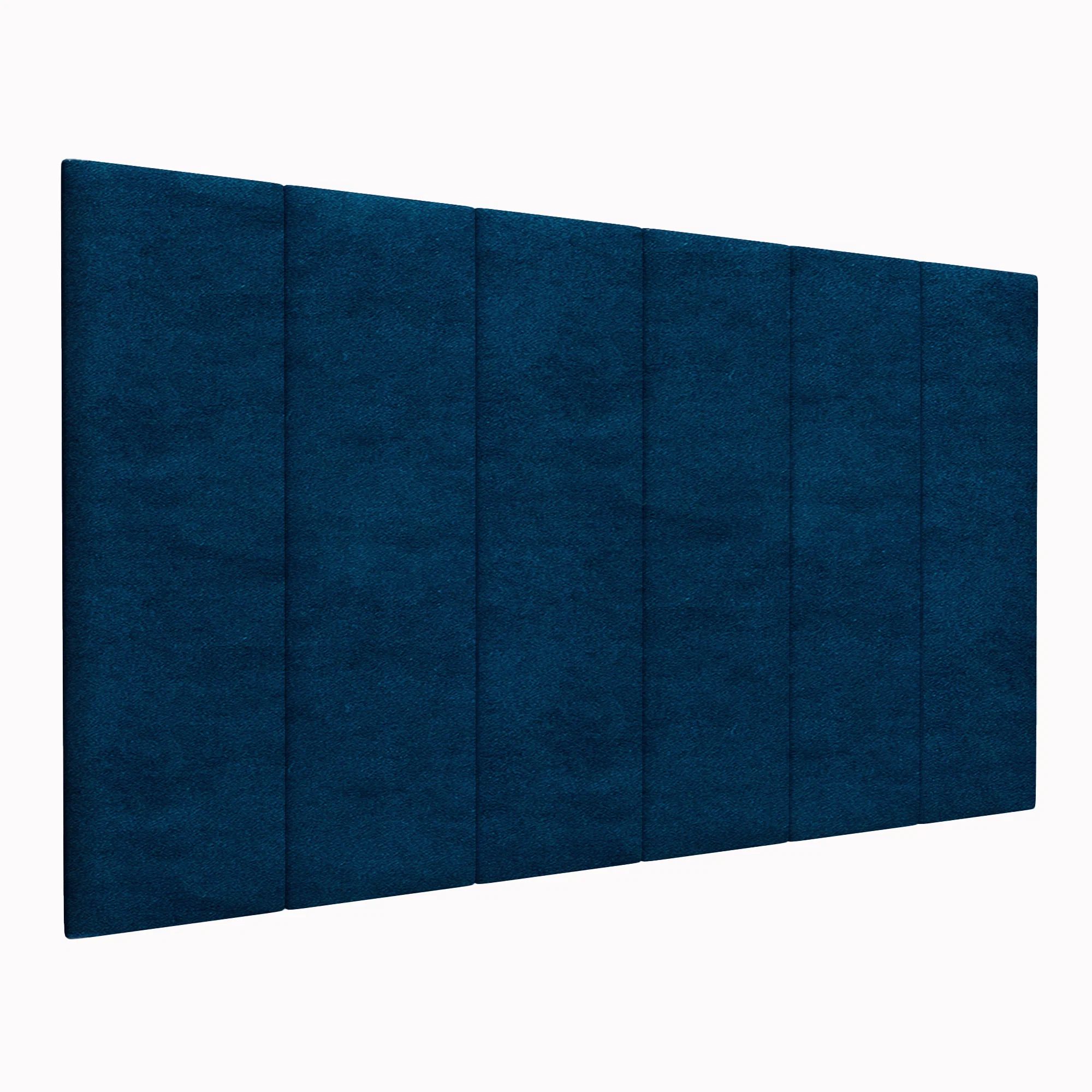 Стеновая панель Velour Blue 30х100 см 4 шт.