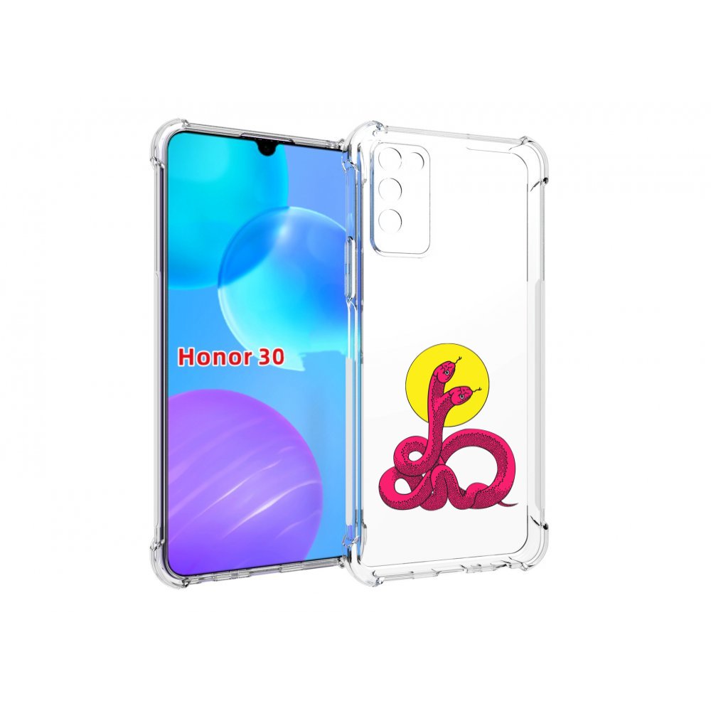 

Чехол MyPads двухголовая-змея для Huawei Honor 30 Lite, Tocco