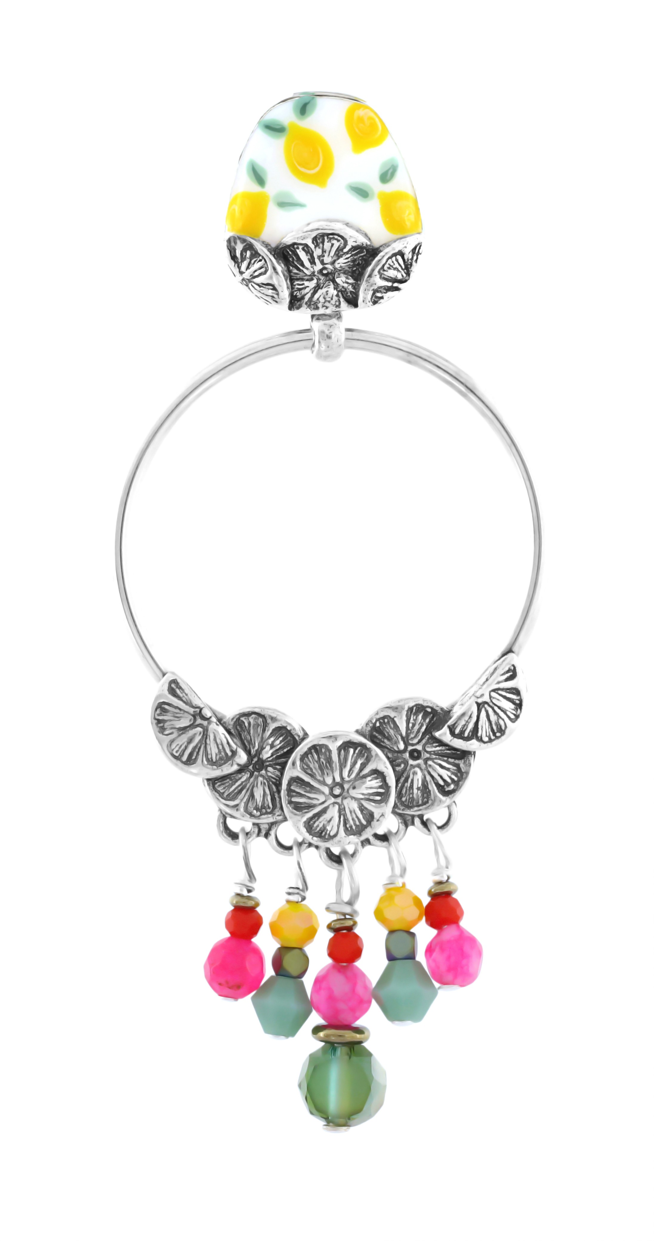 

Серьги из бижутерного сплава с эмалью TARATATA TT-E19-05940-10M, TT-E19-05940-10M