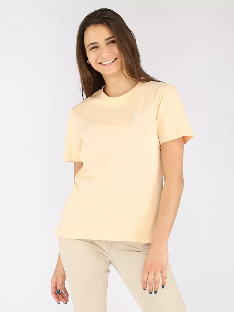 

Футболка женская ANGELS 607930000 786 оранжевая XL, SQ68640