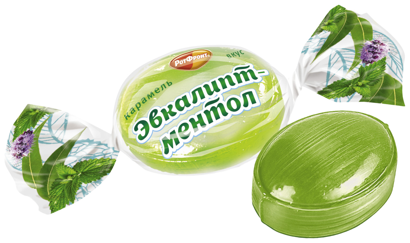 

Леденцовая карамель Рот Фронт Эвкалипт-ментол