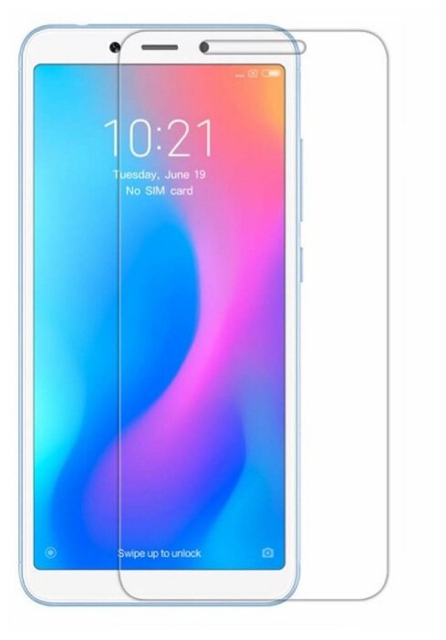 

Защитное стекло (без рамки) Full Glue для Xiaomi Redmi 6/6A, прозрачное