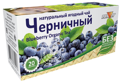 

Напиток чайный Teavit Черничный 20 х 1,8 г