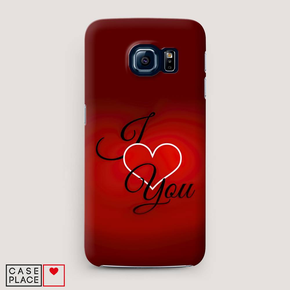 

Чехол Awog "I love you 3" для Samsung Galaxy S6, 24320-5