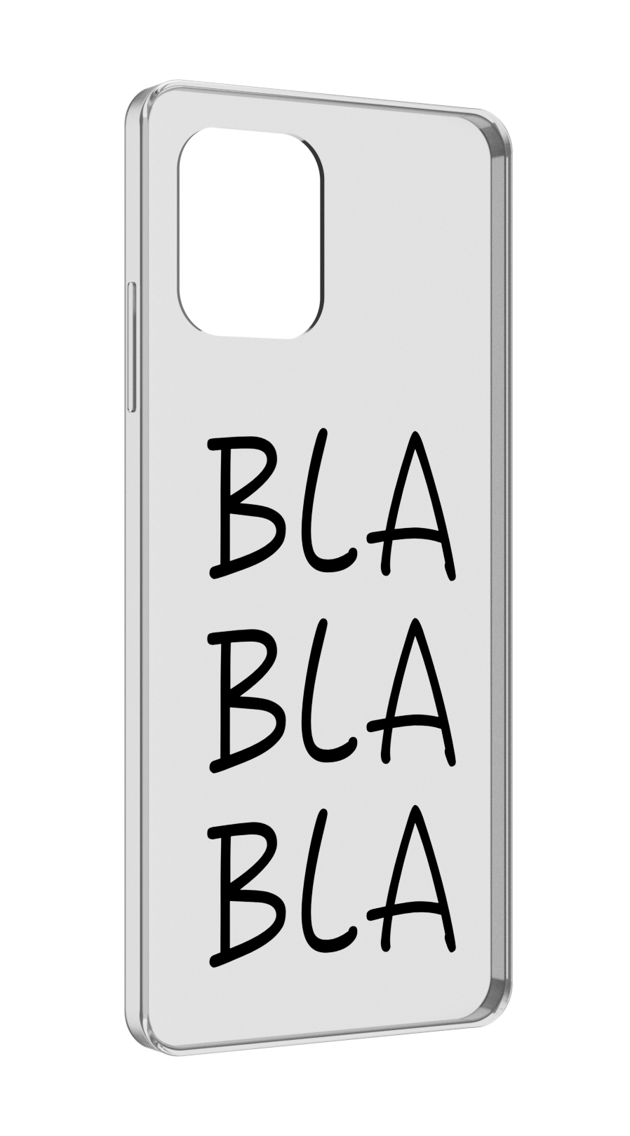 

Чехол MyPads Bla-Bla для UMIDIGI Power 7 Max / Power 7S, Прозрачный, Tocco