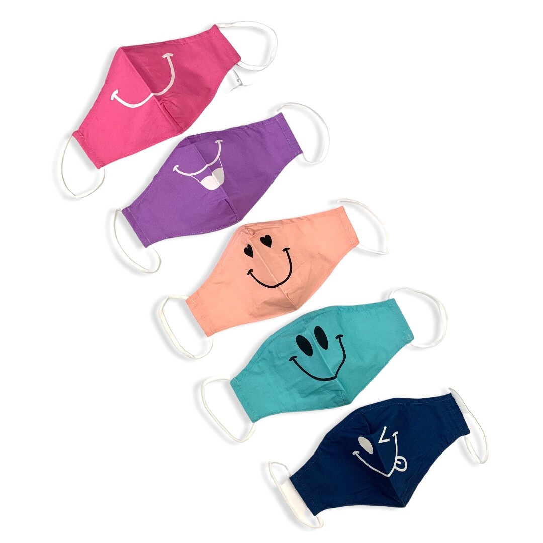 

Набор многоразовых масок унисекс YoSocks 1358-1 разноцветный, 1358-1