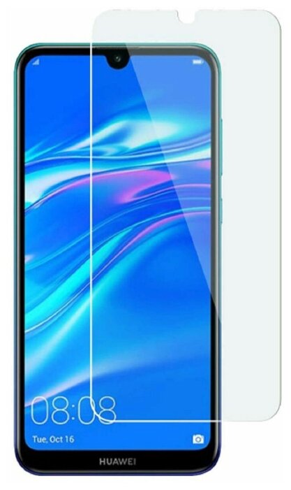

Защитное стекло (без рамки) Full Glue для Huawei Y7 (2019), прозрачное
