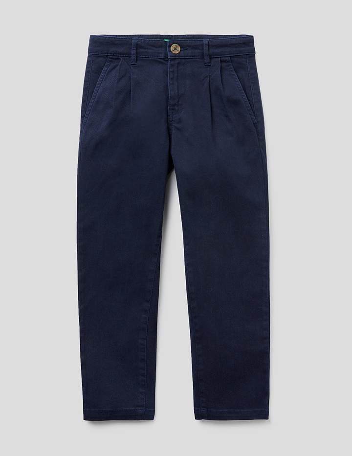 

Брюки для мальчиков Benetton цв. синий р.158, 21A_4AB155F50