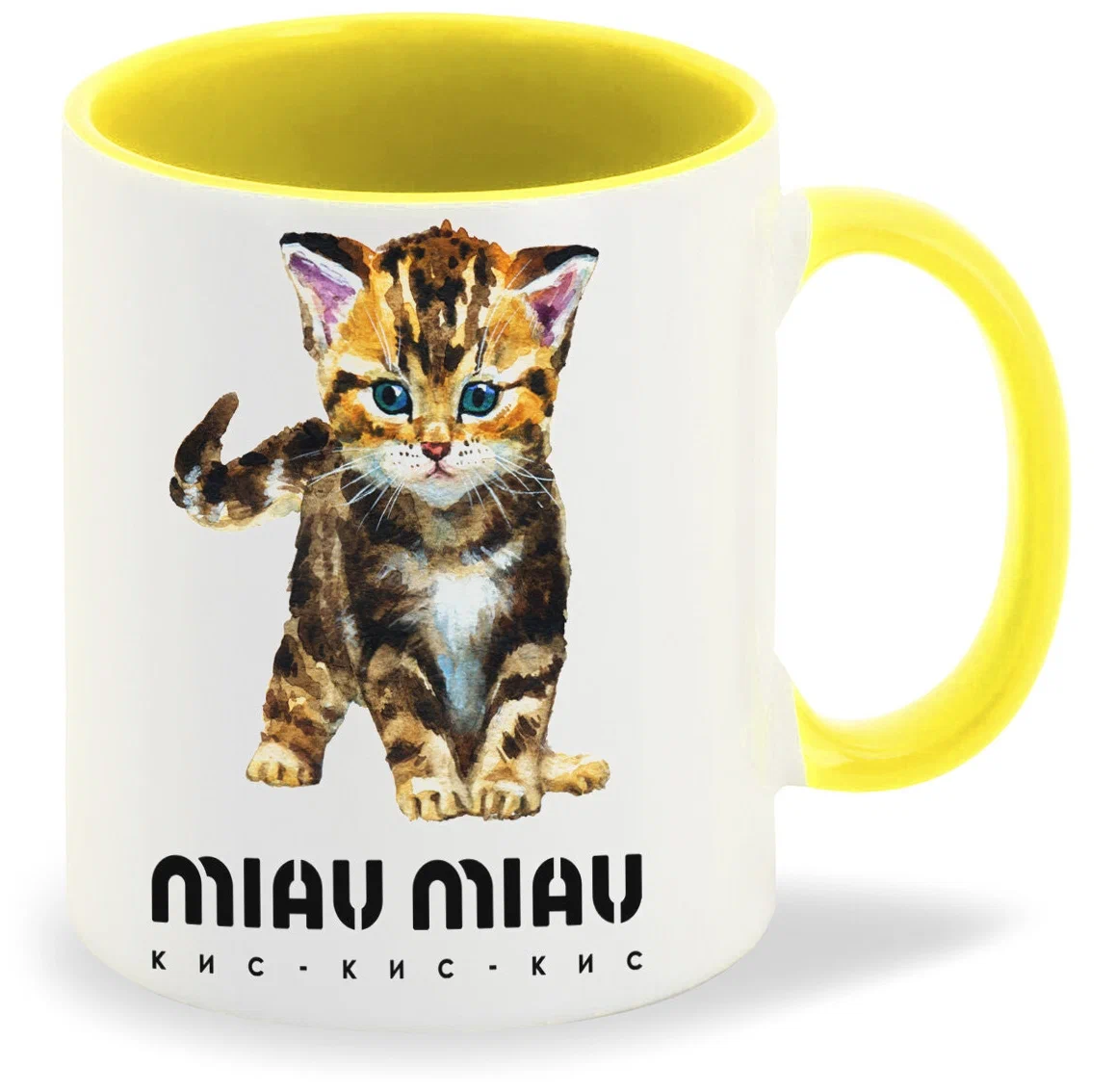 

Кружка CoolPodarok Miau Miau Кмскискис