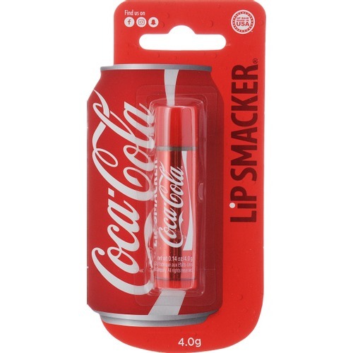 Бальзам для губ Lip Smacker увлажняющий, с ароматом Coca-Cola, 4 г бальзам для губ lip smacker с ароматом coca cola cherry 4 г