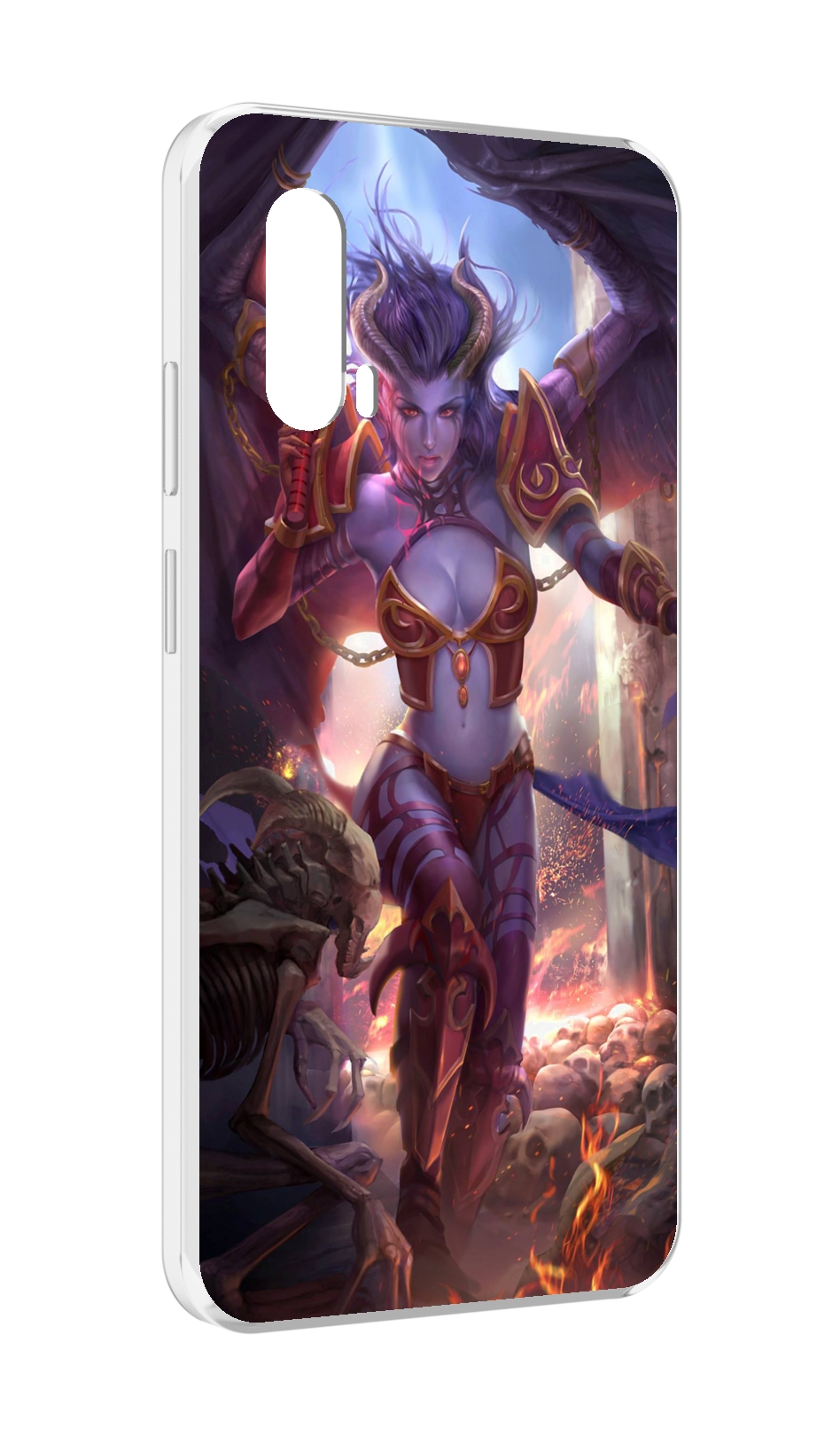 

Чехол MyPads queen of pain dota 2 для Blackview BV7100, Прозрачный, Tocco